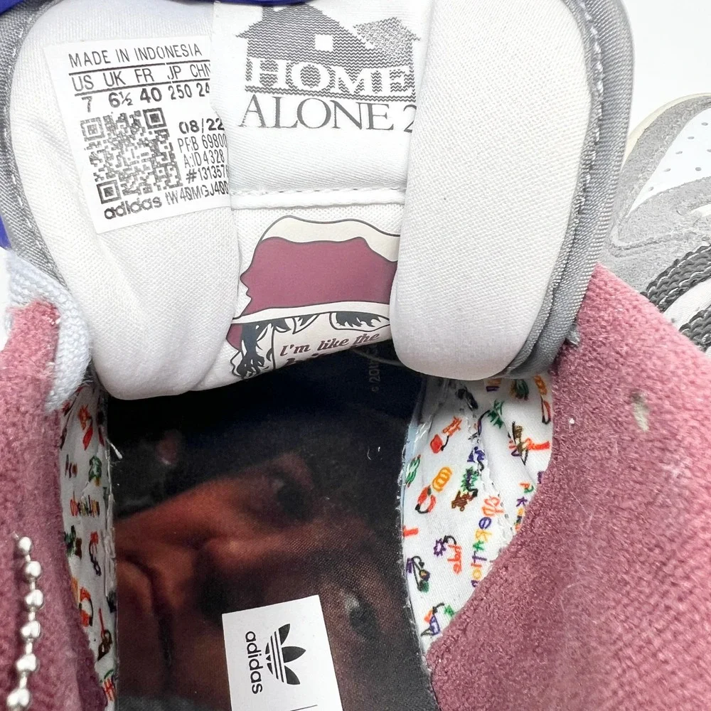 adidas Forum 84 Low Men's Sneakers Size 7 Home Alone 2 Edition ID4328